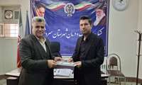 دیدار بخشدار مرکزی با سرپرست شبکه بهداشت سردشت به مناسبت هفته سلامت